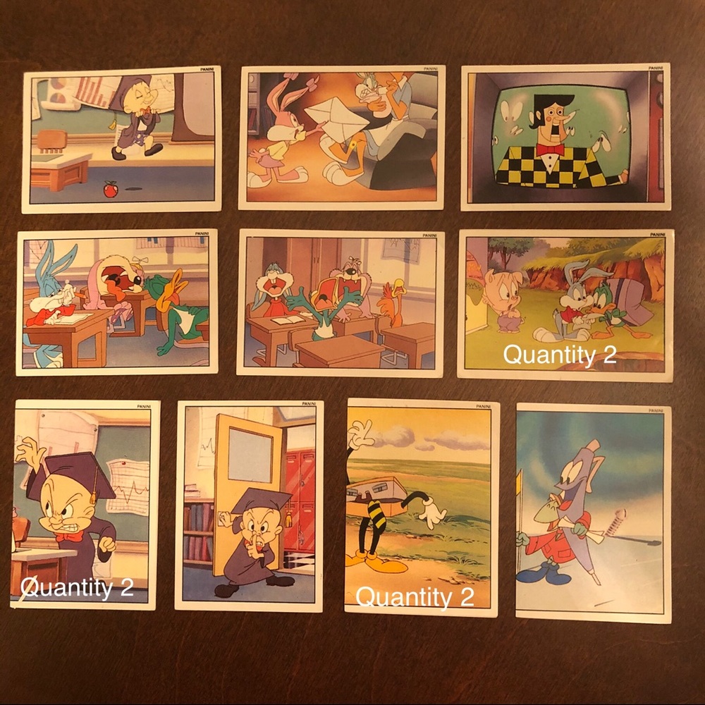 Vintage Tiny Toon Adventures Stickers (1991)